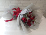 Romance Red Rose Flower Bouquet - HB053
