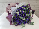 Statice & Baby Breath Hand Bouquet - BQ911