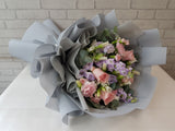 Striking Rose Matthiola Bouquet - HB007