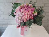 Sweet Pink Rose Flower Box - BT139