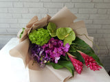 Tropical Anthurium Flower Bouquet - HB003