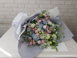 Tulip Petal Party Hand Bouquet -  HB040