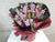 Vibrant Lily & Rose Standing Bouquet - BT124
