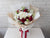 Beauty Rose Phalaenopsis Flower Bouquet - HB039