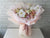 Champagne Rose Phalaenopsis Flower Bouquet - HB026