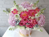 <b> PRE-ORDER </b> Elegant Peony Flower Box - BT115