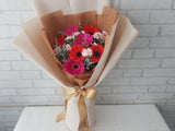 Gerbera & Carnation Flower Bouquet - HB013