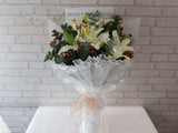 Graceful Lily Hand Bouquet - BQ955