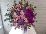 Grand Hydrangea & Rose Flower Box - BT122