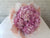Lush Pink Hydrangeas Hand Bouquet -HB021