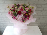 Medley Rose Hydrangeas Flower Bouquet - BQ991