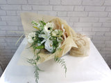 Minimalist Lily Gerbera Flower Bouquet - HB090