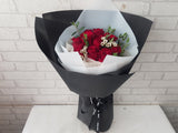 Modern Red Rose Flower Bouquet - HB066