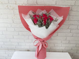 Passionate Rose & Caspia Flower Bouquet - BQ887