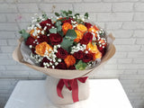 Profound Rose Flower Bouquet - HB067