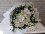 Pure Rose & Hydrangeas Flower Bouquet - BQ950