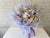 Purple Hydrangea & Rose Standing Bouquet - BT143