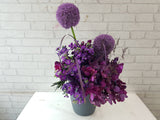 Purple Luxury Flower Pot - BT134