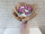 Purple Rose & Baby Breath Bouquet - BQ885