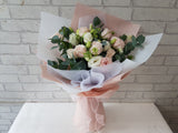 Refined Rose Flower Bouquet - HB044