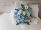 Sapphire Hydrangeas Flower Bouquet - BQ925