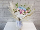 Stylish Rose Hydrangea Flower Bouquet - HB037