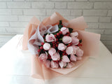Sweet Pink Rose Flower Bouquet - BQ970