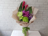 Tropical Anthurium Flower Bouquet - HB003