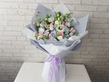 Tulip Petal Party Hand Bouquet -  HB040