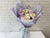 Violet Matthiola Rose Flower Bouquet - BQ882