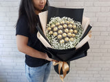 Baby Breath & Chocolate Hand Bouquet - BQ832