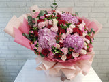 Supreme Hydrangeas & Rose Flower Mix - BK174