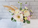 Cheerful Gerbera & Eustomas Vase - VS124