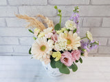 Cheerful Gerbera & Eustomas Vase - VS124