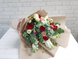 Cappuccino Roses Mix Hand Bouquet - BQ840