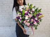Lily & Carnation Flower Box - BK170