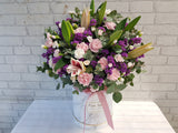 Lily & Carnation Flower Box - BK170