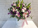 Lily & Carnation Flower Box - BK170