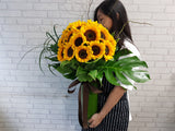 Glorious Sunflower Tall Vase - VS127