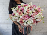 Dazzling Garden Rose Flower Box - BK175