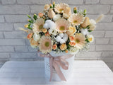 Champagne Rose & Gerberas Flower Box - BK177
