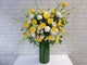Cheerful Rose & Eustomas Tall Vase - VS128