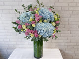 Sapphire Serenity Tall Vase - VS118