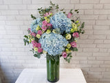 Sapphire Serenity Tall Vase - VS118