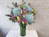 Sapphire Serenity Tall Vase - VS118