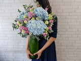 Sapphire Serenity Tall Vase - VS118
