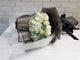 White Rose Hand Bouquet - BQ847