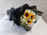 Graduation Sunflower Hand Bouquet - BQ846