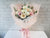 Cream Gerbera Ping Pong Hand Bouquet - BQ848