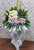 Soft Condolences Flower Wooden Stand - SY230